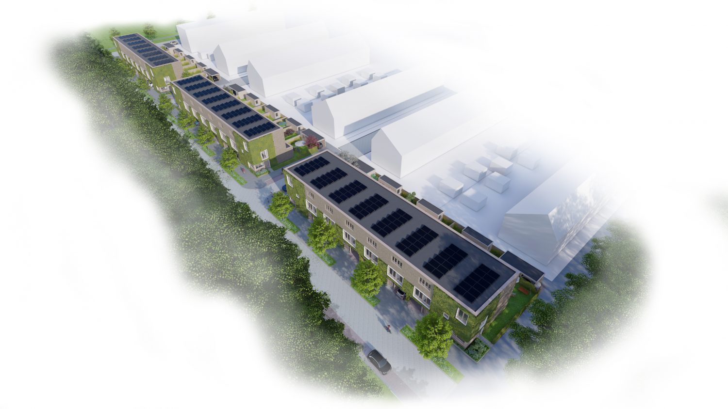 Haifaweg in Hoogvliet rendering