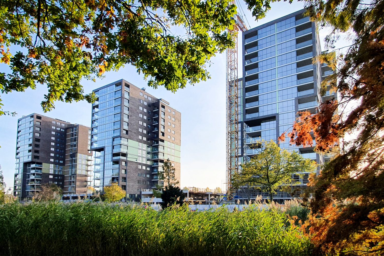 Bouw Overkamppark loopt voorspoedig