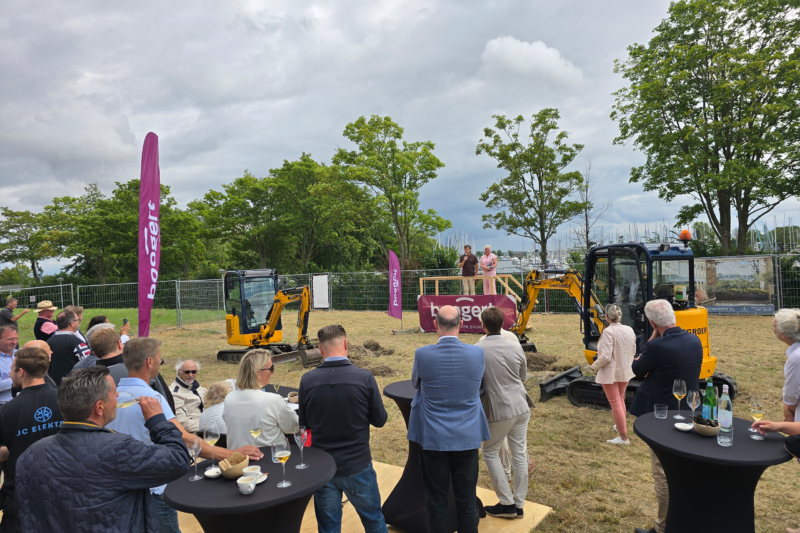 De bouw van Portgene is gestart